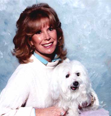 Pet Story - Rita Reed and Gidget, a Maltese Dog - Celebrating Our Pets